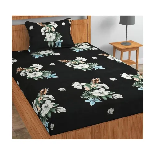 Image of Cotton 210 tc Flat Single | Diwan | Single Mattress Coat Bed Bedsheets
