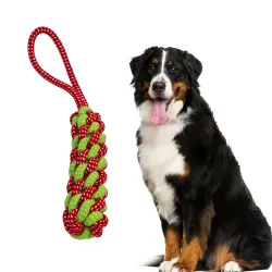 Cotton Dummy Rope Toy for Dogs and Pets |Tug of War Dog Toy Teeth Cleaning Gum Massage Toy |Dog Rope Toys for Small Larg