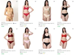 Cotton Plus Lingerie Sets starting @ ₹68