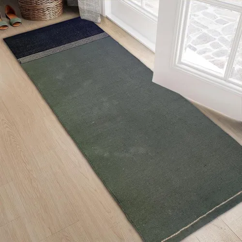 Image of Cotton Tufted Bedside Runner, 2x5 Feet