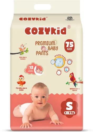 Image of COZYKID Easy Dry Pull-Up Diaper Pants S (75 Pieces)