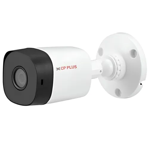 Image of CP Plus 2.4MP IR Bullet Camera with Support Built in Mic | 1080P Full HD Recording | Max 30fps| Illumination Range of 20