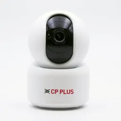 CP PLUS 3 MP Full HD Smart Wi-fi CCTV Camera | 360° Pan & Tilt | View & Talk | Motion Alert | Night Vision | SD Card (Up