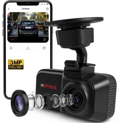 CP PLUS 3MP Car Dashcam Full HD+ G-Sensor Wide Angle View Night Vision Dashboard