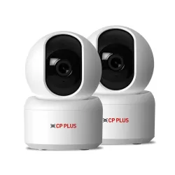 CP PLUS 3MP Smart Wi-Fi CCTV Security Camera (Pack of 2)