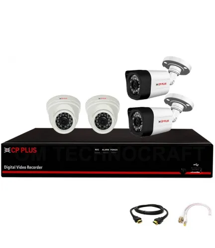 Image of CP PLUS 4 Channal HD DVR 1080p 1Pcs Camera 
