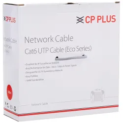 CP PLUS Cat 6 Ethernet Cable 100m