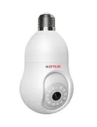 CP PLUS 3 MP Resolution Smart Wi-fi Bulb Security Camera