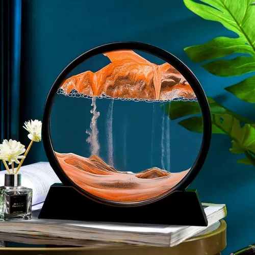 Image of CPENSUS Moving Sand Art Picture for Home Decor 