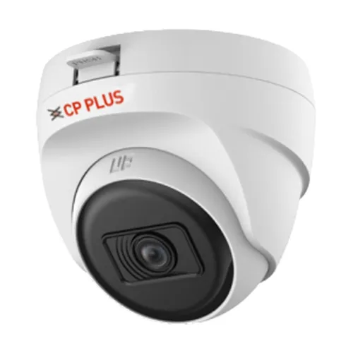 Image of CP PLUS 2.4MP Full HD IP Indoor Wired Dome Camera CP-URC-DC24PL3 Compatible with DVR only | 30 Meters IR Black & White N