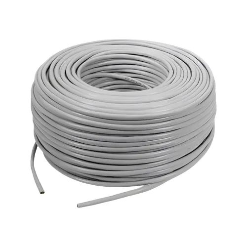 Image of CP Plus Cat6 UTP Cable | 100 Meter Drum | Solid Bare Copper Conductor | 23AWG | 550 MHz Bandwidth | High-Speed Ethernet 