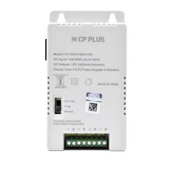 CP Plus CP-DPS 5Amp 4 Channel Fiber 