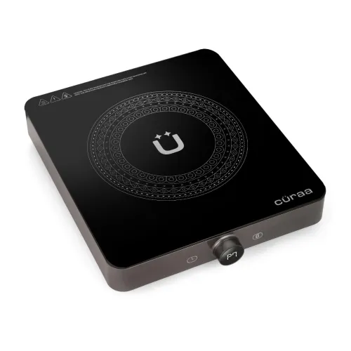 Image of CÜRAA IndiePro Induction Stove 6kV Surge Protection 2100 W Induction Chulha