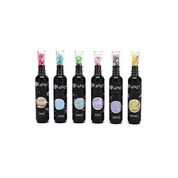 Crackles 6Pcs Cute Space Bottle Highlighters Set