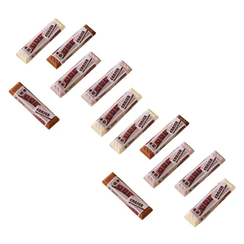 Image of Crackles Chocolate-Inspired Eraser Pack of 12