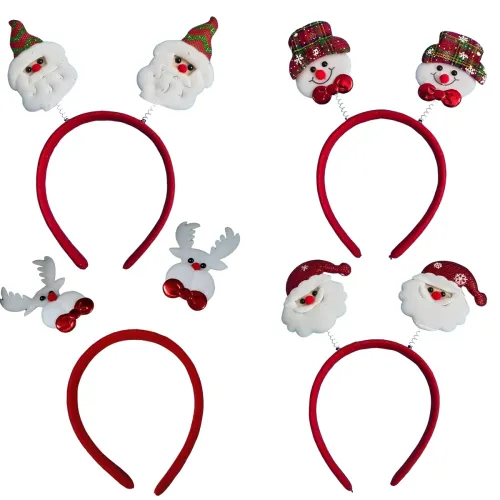 Image of Crackles Christmas Hairband Set, pack of 3