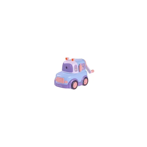Image of Crackles Cute Car Pencil Sharpener with Big Storage Capacity for Toddlers| School Stationery Gift for Kids- Assorted Col