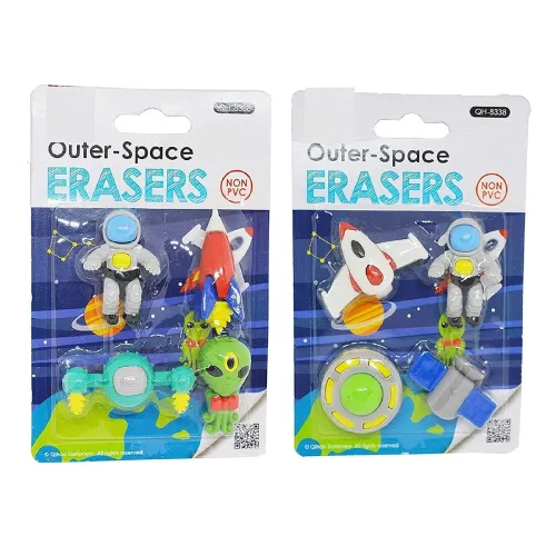 Image of Crackles Global Astronaut Outer Space Erasers