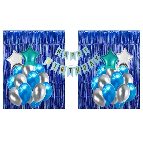Image of Crackles Happy Birthday Balloon Decoration Kit