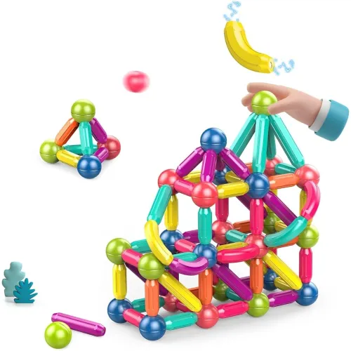 Image of Crackles Learning Magnetic Sticks Balls Toys