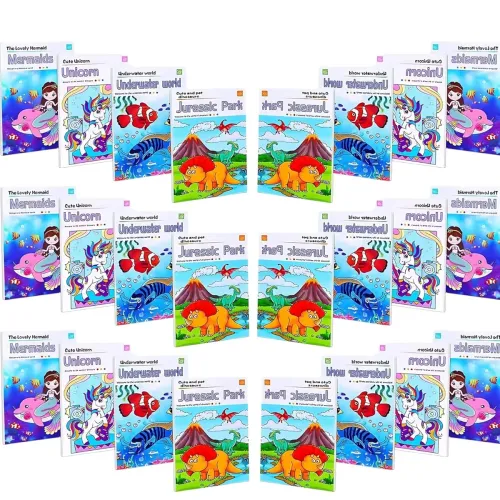 Image of Crackles Magic Water Colouring Books (Pack of 24)