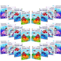 Crackles Magic Water Colouring Books (Pack of 24)