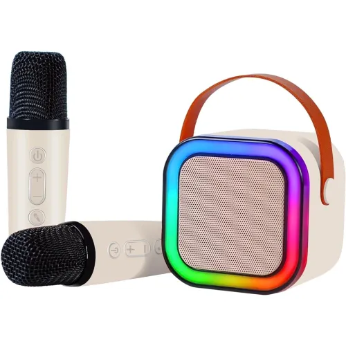 Image of Crackles Portable Karaoke Machine for Kids Adults