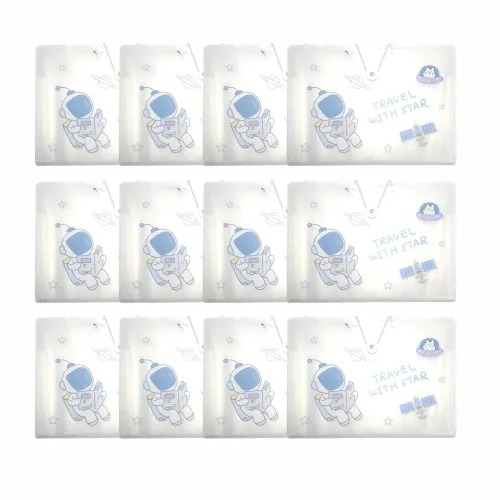 Image of Crackles Space File Folder Pack of 10 Pcs
