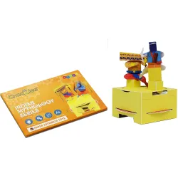 Crackles Steam Toys DIY 3D Paper Model Automata Bot Set of 2