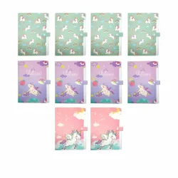 Crackles Unicorn File Folder 10pack