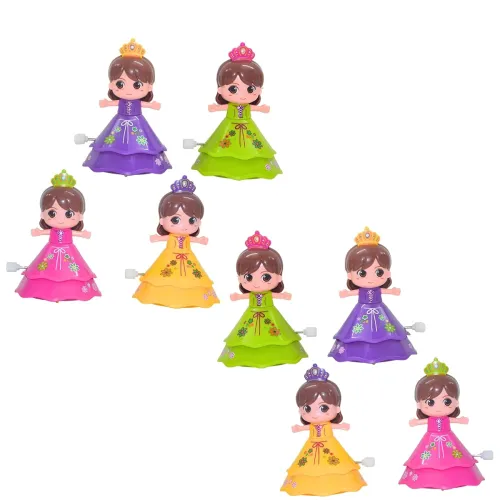 Image of Crackles Wind Up Spin Doll (Pack of 8)