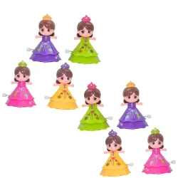 Crackles Wind Up Spin Doll (Pack of 8)