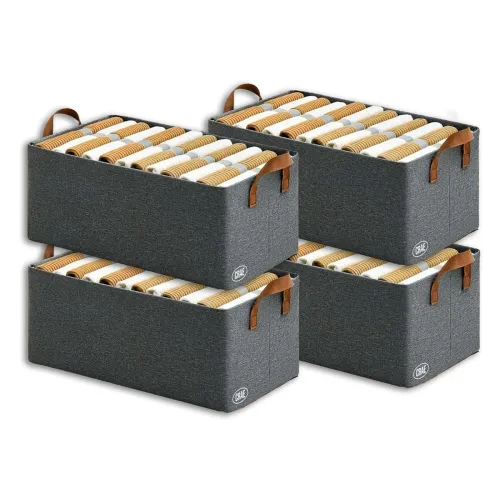 Image of CRAE Clothes Storage Baskets for Wardrobe