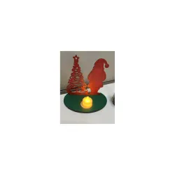 CraftVatika Christmas Decoration Items Candle Holder