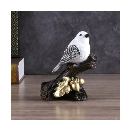 Image of CraftVatika Resin Birds Statue Decorative Showpieces 
