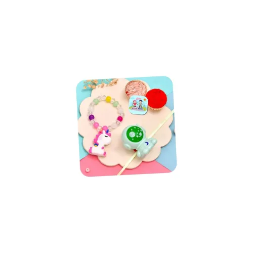 Image of CraftVatika Set of 2 Kids Rakhi 