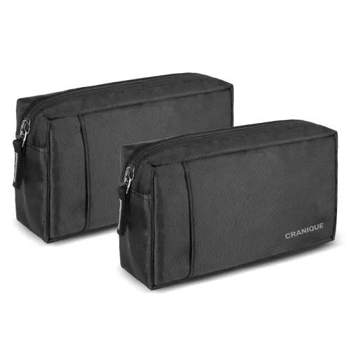 Image of Cranique Polyester Travel Organizer Gadget Case set of 2