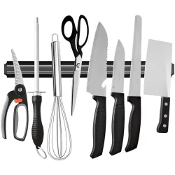 Crasts Magnetic Knife Holder Rack for Kitchen