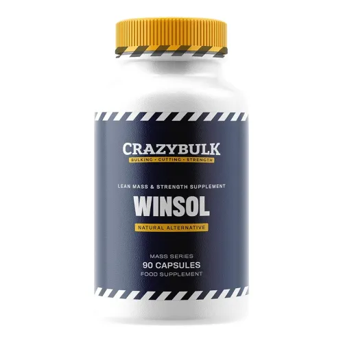 Image of CrazyBulk WINSOL – Lean Mass & Strength Supplement (90 Capsules)