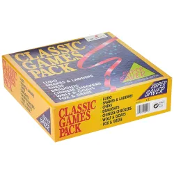 Creative Educational Aids P. Ltd. Creative Educational Aids 0803 Classic Games Pack,Multicolor