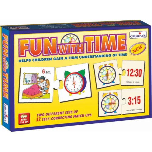 Image of Creative Educational Aids Fun with Time
