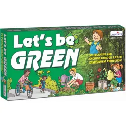 Creatives Lets Be Green Environmental Education Board Game