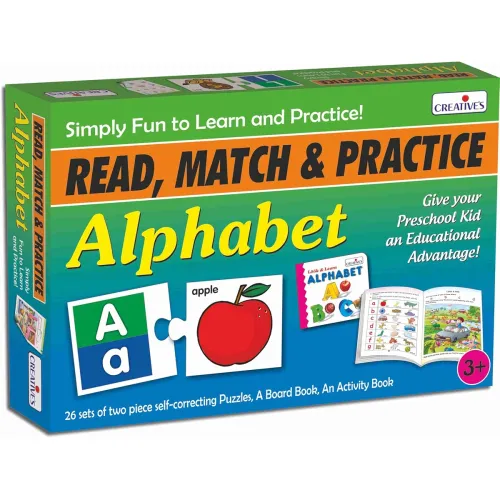 Image of Creative's Read Match and Practice Alphabet Learning & Educational Puzzles