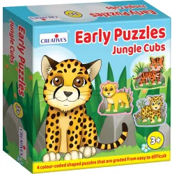 Creatives Early Puzzles Jungle Cubs Jigsaw Puzzles
