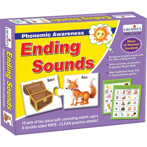 Image of Creative’s Ending Sounds Educational Puzzle Kit