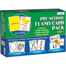 Creatives Preschool Learning Flash Card Pack Part 1 (Ages 3+)