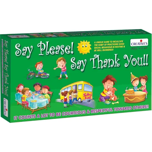 Image of Creative's Say Please! Say Thank You | Board Game | Ages 4+
