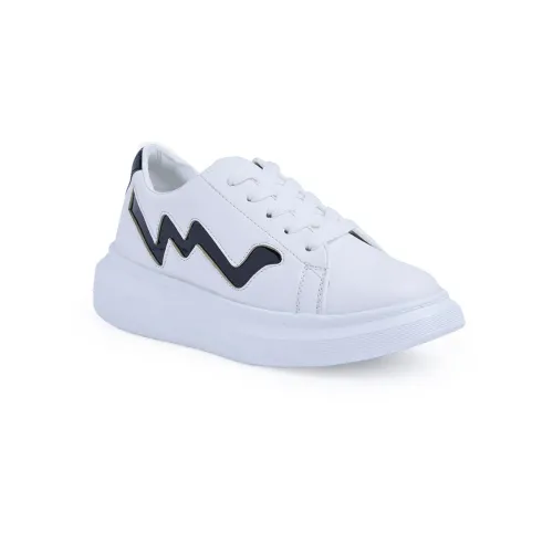 Image of Creattoes White Sneakers for Women & Girls