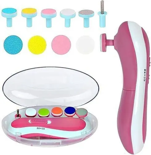 Image of Credebs Electric Baby Nail File & Trimmer (Pink7)