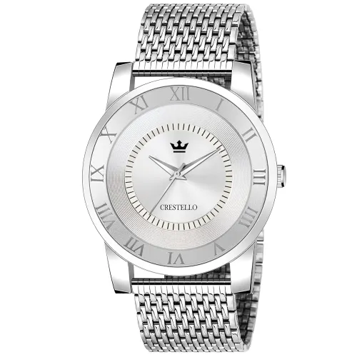 Image of CRESTELLO Metal Men's Anolog Wrist Watch 
